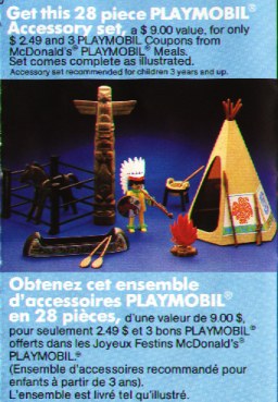 Mcdonald's playmobil hot sale